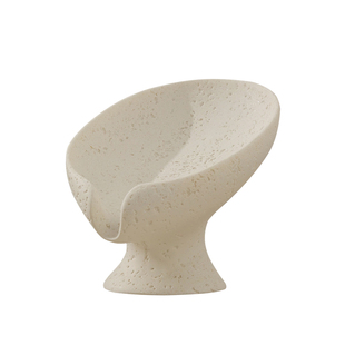 洞石皂碟香皂盒肥皂盒沥水高级轻奢卫生间酒店香皂置物架家用皂盒