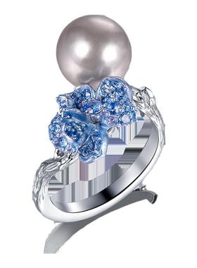 花颂戒指MONICONIC珍珠