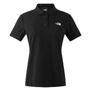 TheNorthFace北面短袖女户外防晒吸湿速干透气POLO衫翻领T恤8CYZ