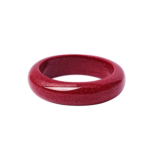 【本命年礼物】宫里上新朱砂戒指女轻奢高级感红色本命年指环生日