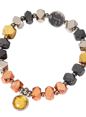 天然陨铁原创设计天铁手链女