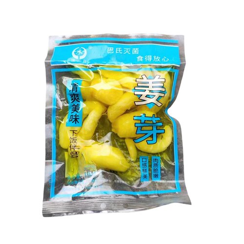 陈良姜芽清渍姜芽 海鲜伴侣 新鲜姜笋 瓶装姜块115克装 下饭小菜