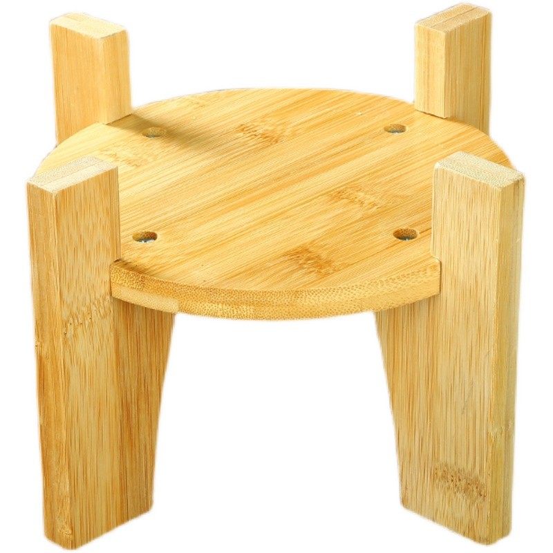 泡酒瓶盖子竹木圆形底座玻璃瓶四方底座工艺品摆件花瓶座鱼缸底座