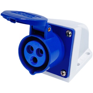 工业插座连接器航空插头3芯4芯5孔16A/32A防水防爆220v三相电380v