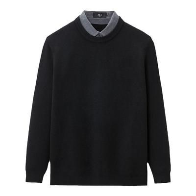 HLA/海澜之家宽松加绒加厚假两件