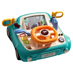 儿童方向盘玩具模拟仿真驾驶宝宝交通汽车多功能幼儿益智早教礼物