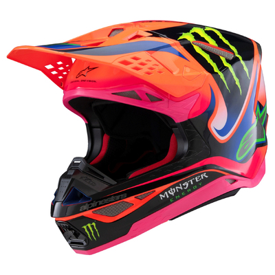 意大利A星Alpinestars Supertech M10碳纤维越野骑行盔户外冒险探