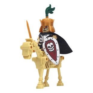 中国积木第三方中古埃及雪诺胡狼神法老王木乃伊拼插积木人仔玩具