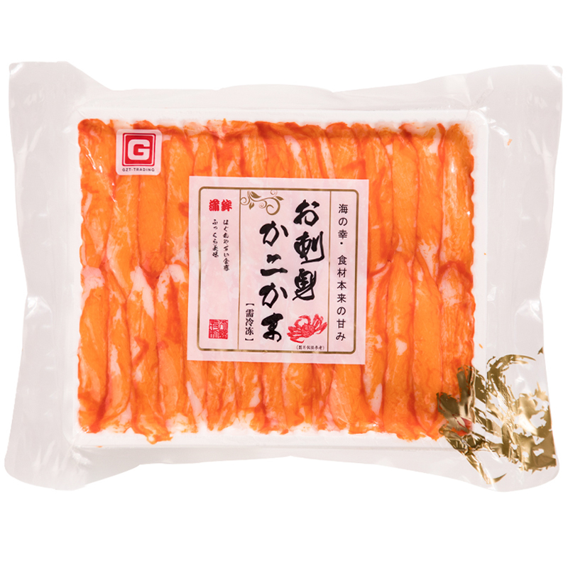 进口蟹柳270g日本料理寿司食材即食蟹味棒手撕蟹足棒火锅用蟹肉棒