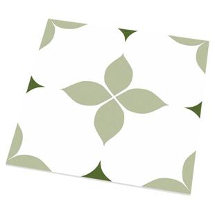 法式网红清新小花砖300x300厨卫厕所哑光防滑地砖洗手间仿古瓷砖