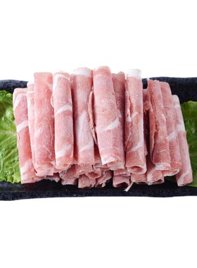 大牧汗原切羊肉卷羊肉片火锅食材