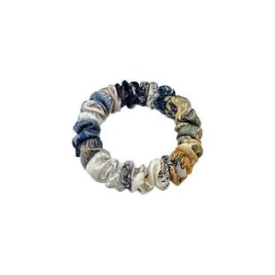 【3件8折】真丝发圈女高级感洋气时尚头绳2026新款小肠扎头发绳缎