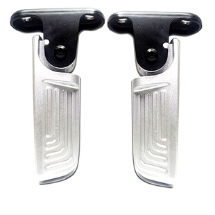 小牛U3 umax pro前脚踏Uqis后脚蹬U1e折叠改装铝合金配件后踏板