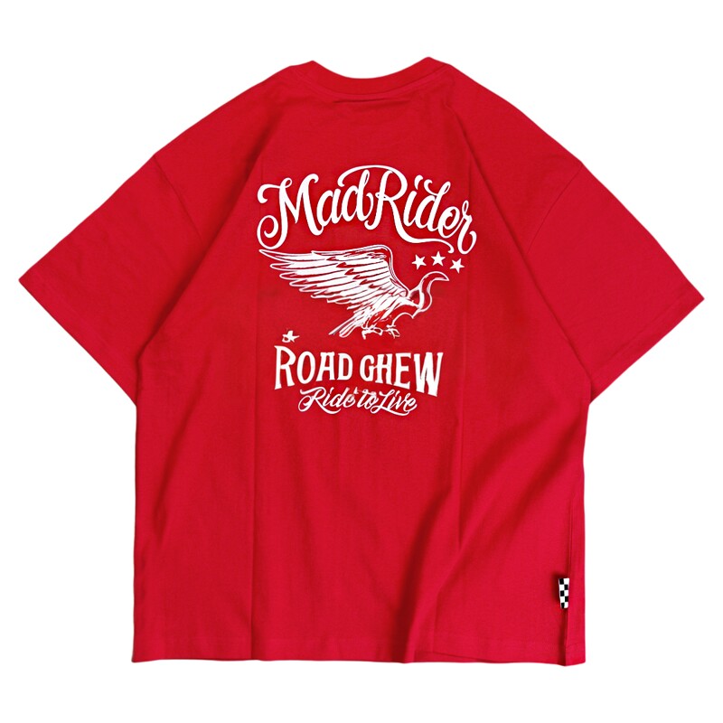 现货 MADNESS MADRIDER PRINT TEE 机车印花短袖T恤 余文乐 26SS