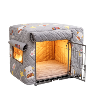 狗笼子保温罩保暖冬季加厚防雨保暖室外院子笼子套宠物防水可定制