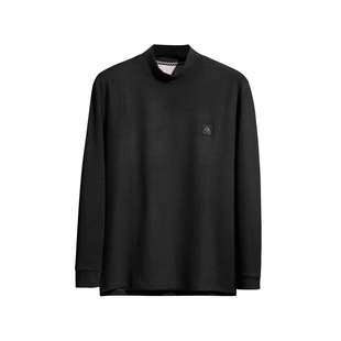 神级打底 山羊绒+桑蚕丝 轻奢体感秋冬男士高弹力半高领针织长袖