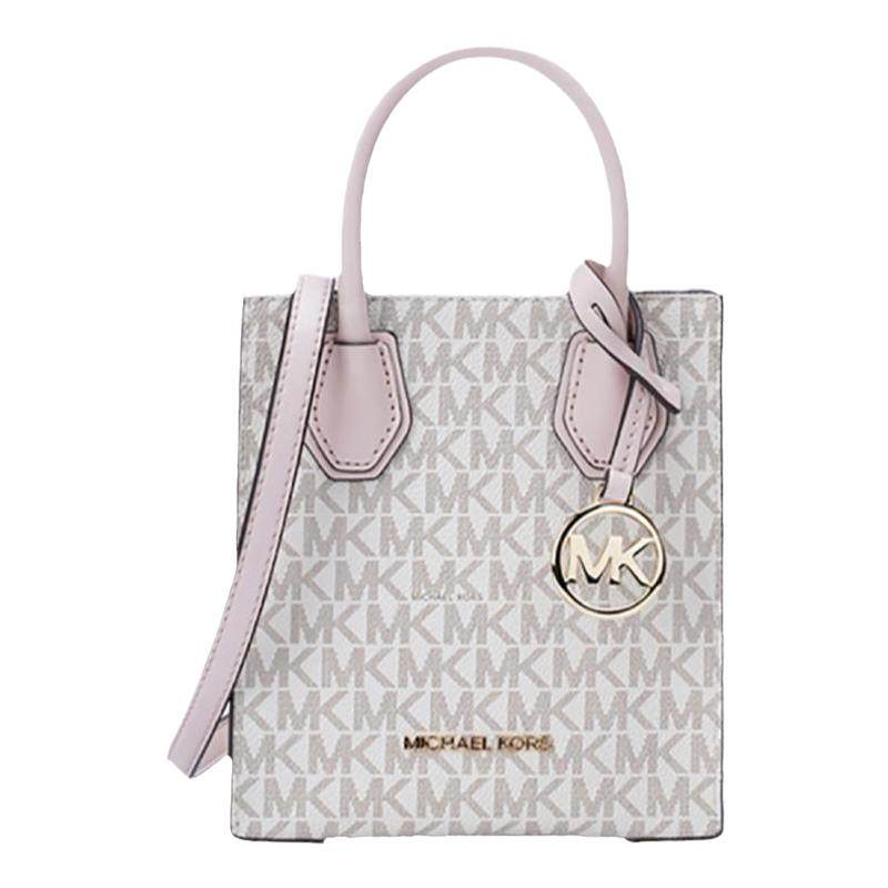 Michael Kors/MK琴谱包女MERCER小号老花斜挎手提风琴包