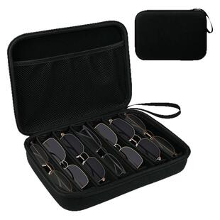 眼镜收纳盒便携墨镜太阳镜包多格旅行大容量高档男女款整理存放