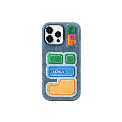 【12月新品】壳空间cas:pace牛仔布料手机壳适用苹果17Pro16promax外壳iPhone15pro新款防摔高级全包真实布料
