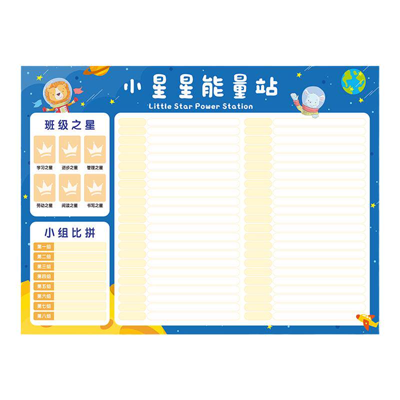 教室装饰班级评比栏墙贴