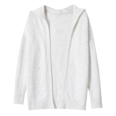 2026秋冬连帽针织开衫毛衣外套