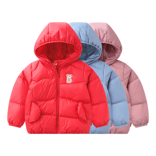 【商场同款】拉比童装羽绒服外套25冬新品男女宝宝三防连帽羽绒服