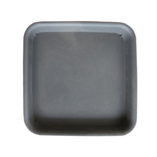 正方形水泥色花盆托盘大号塑料水泥盆树脂接水盘底盘底座灰花盆垫