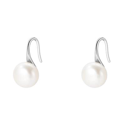 LNIEER淡水珍珠耳环925纯银女