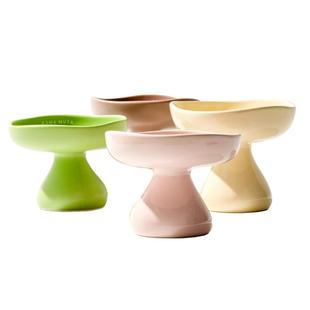 KAMAMUTA猫碗高脚碗洋茸碗陶瓷碗罐头碗宠物小狗碗喝水碗宠物食碗