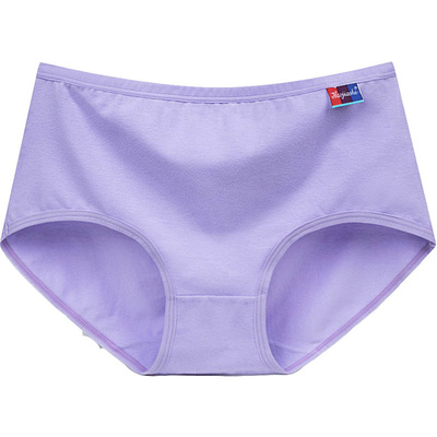 女士内裤少女纯棉大码浅色全棉