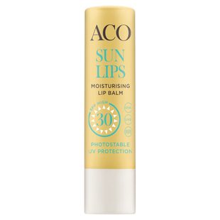 瑞典ACO润唇膏防水无色保湿滋润补水防唇色变深滋润淡纹SPF30