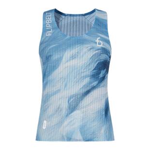 飞比特「染色体背心2.0」女款马拉松跑步竞速运动无袖训练背心