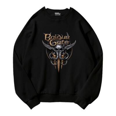 博德之门3游戏周边圆领卫衣