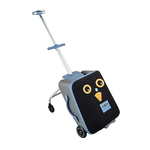 迈古micro懒人儿童行李箱拉杆箱旅行箱宝宝二合一溜娃神器可坐骑