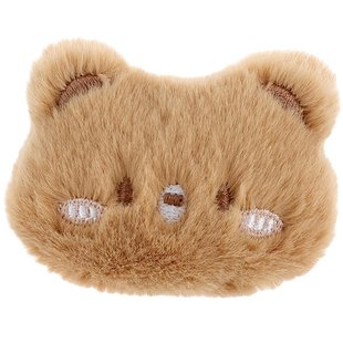 可爱小熊鸭子毛绒公仔儿童毛衣胸针女包包挂件别针固定扣衣服配饰