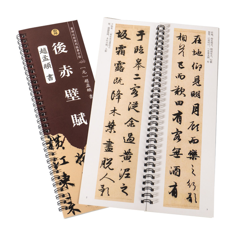 后赤壁赋赵孟頫行书毛笔字帖