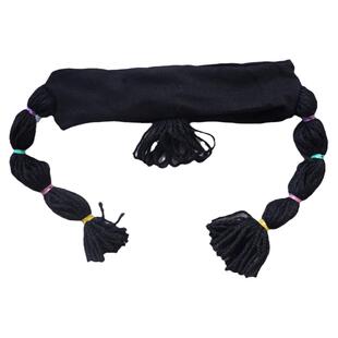 婴儿发带护囟门可爱春秋冬男小揪揪辫子不嘞头新年女宝宝假发头饰