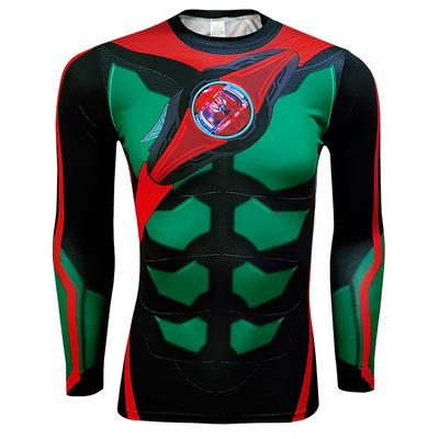 骑士ZZZ空我紧身衣加布T恤rx