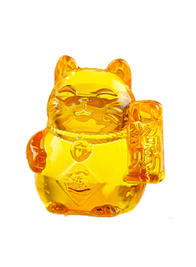 水晶招财纳福貔貅财神爷招财猫玄关摆件家居装饰品招财风水摆件