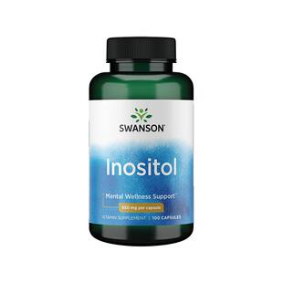 Swanson斯旺森肌醇养巢维生素b8胶囊600mg100粒进口卵巢保养调理