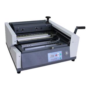 力晴a3全自动胶装机a4小型书本无线测胶胶订机办公室热熔胶粒装订机大型电动办公合同档案文件书籍图文制作