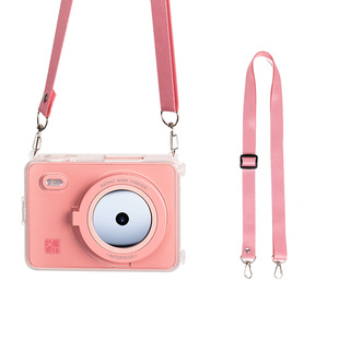 汉印Z5拍立得斜挎透明水晶壳相机包可搭配汉印Z5S系列照片打印机