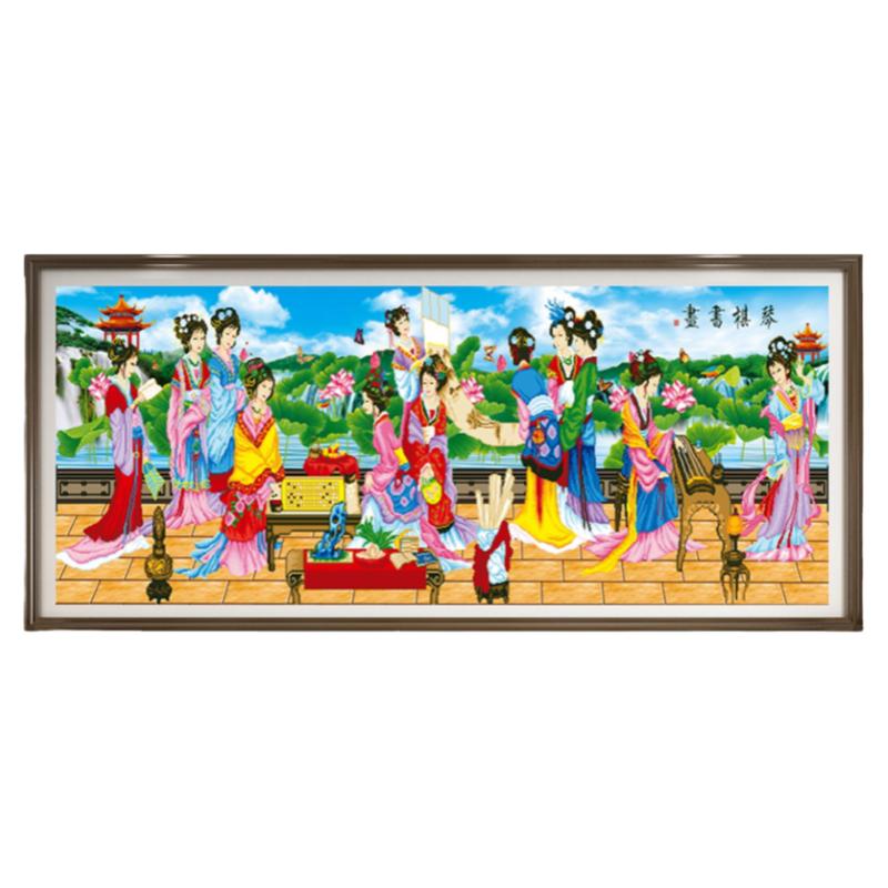 琴棋书画钻石画红楼梦古典名画