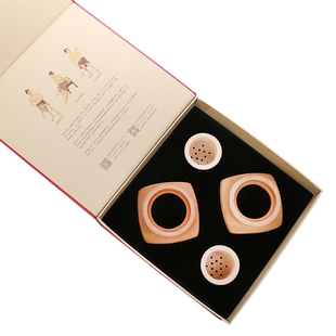 合府灸艾灸护膝盖浮雕版套装膝关节养护家用陶瓷灸具养生健康