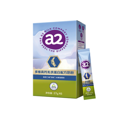 a2多维高钙乳铁蛋白奶粉27g*6条