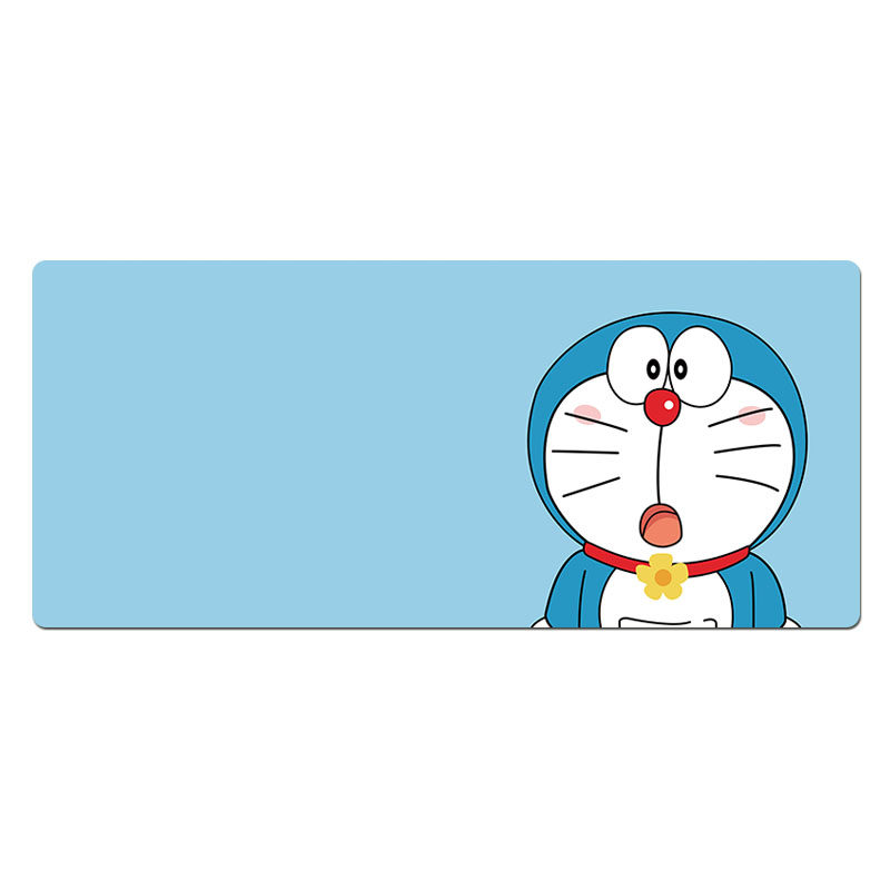 叮当猫鼠标垫冰橙天然橡胶