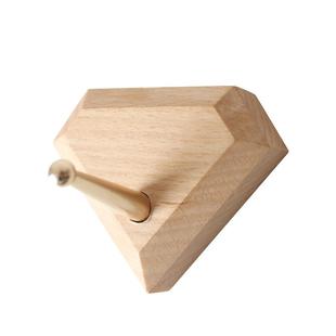 实木挂衣钩免打孔门后玄关衣帽钩壁挂式木质承重粘钩强力无痕挂钩