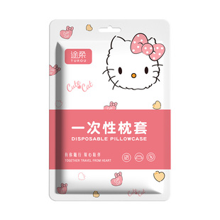 一次性枕套枕头套独立包装加大加厚隔脏枕巾酒店旅行灭菌床上用品