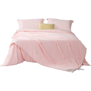 水星家纺蚕丝被100%桑蚕丝喜被婚庆结婚子母被二合一冬被保暖送礼