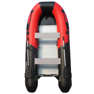 荷鲁斯冲锋舟橡皮艇加厚硬底钓鱼船路亚充气船耐磨皮划艇救援艇